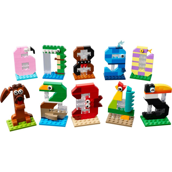 LEGO Τουβλάκια Birthday Numbers για 6 Ετών 281τμχ Κωδικός 40807