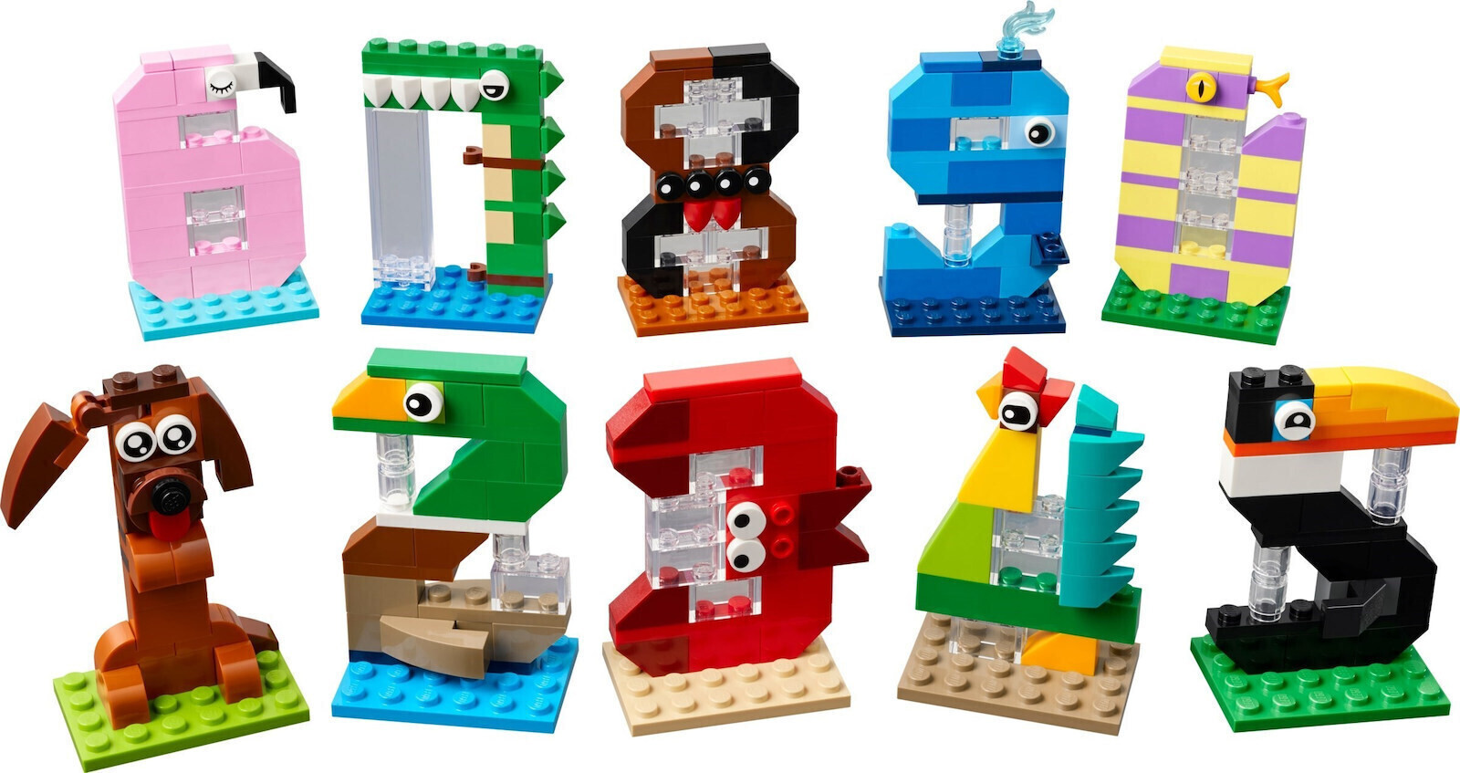 LEGO Τουβλάκια Birthday Numbers για 6 Ετών 281τμχ Κωδικός 40807
