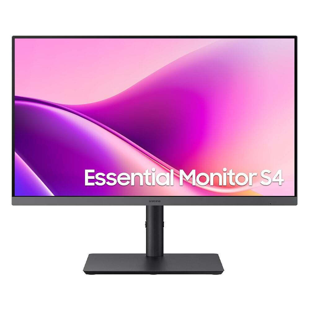 Samsung Essential S4 S43UF IPS Monitor 24 FHD 1920x1080 με Χρόνο Απόκρισης 5ms GTG