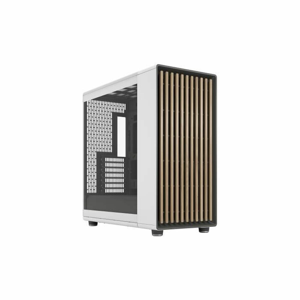 Fractal Design North XL RC Gaming Midi Tower Κουτί Υπολογιστή με Πλαϊνό Παράθυρο Chalk White