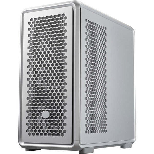CoolerMaster Masterframe 600 Gaming Midi Tower Κουτί Υπολογιστή με Πλαϊνό Παράθυρο Ασημί