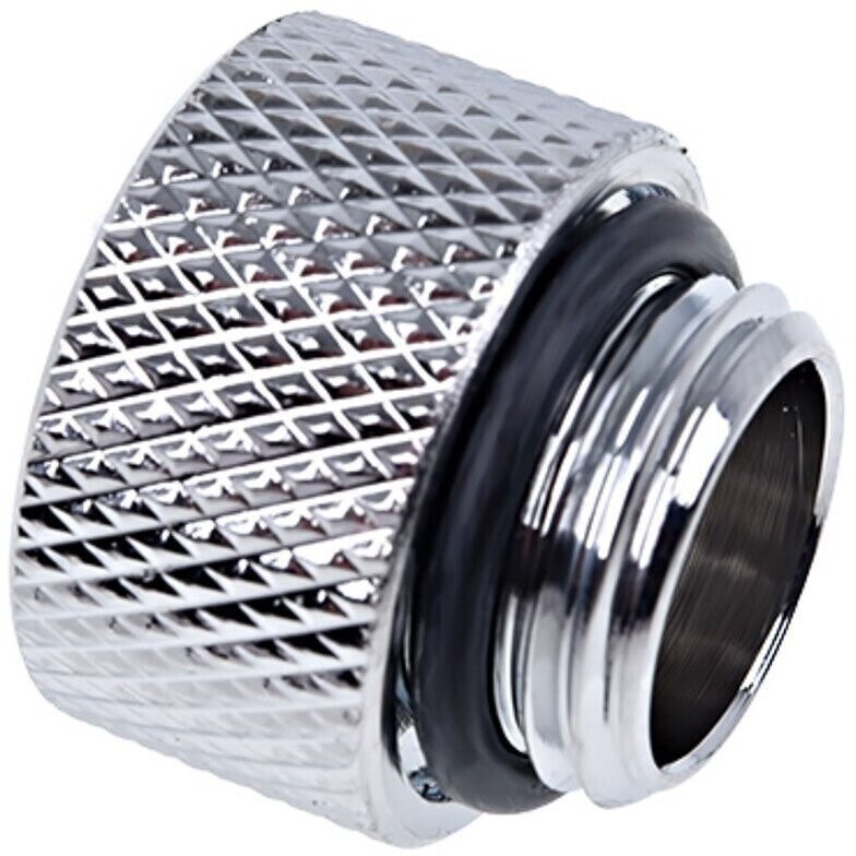 Alphacool Icicle Extension G1 / 4 AG on G1 / 4 IG Fittings Ασημί