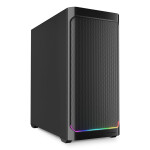 Sharkoon AK4 RGB Gaming Midi Tower Κουτί Υπολογιστή Μαύρο