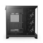 NZXT H9 Flow Gaming Midi Tower Κουτί Υπολογιστή με Πλαϊνό Παράθυρο Μαύρο