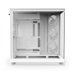 NZXT H9 Flow RGB Gaming Midi Tower Κουτί Υπολογιστή με Πλαϊνό Παράθυρο Λευκό