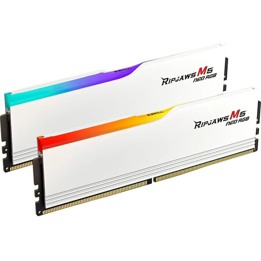 G.Skill Ripjaws M5 RGB DDR5 64GB RAM με 2x32GB Modules και Ταχύτητα 6000 για Desktop Κωδικός F5-6000J3238G32GX2-RM5NRW