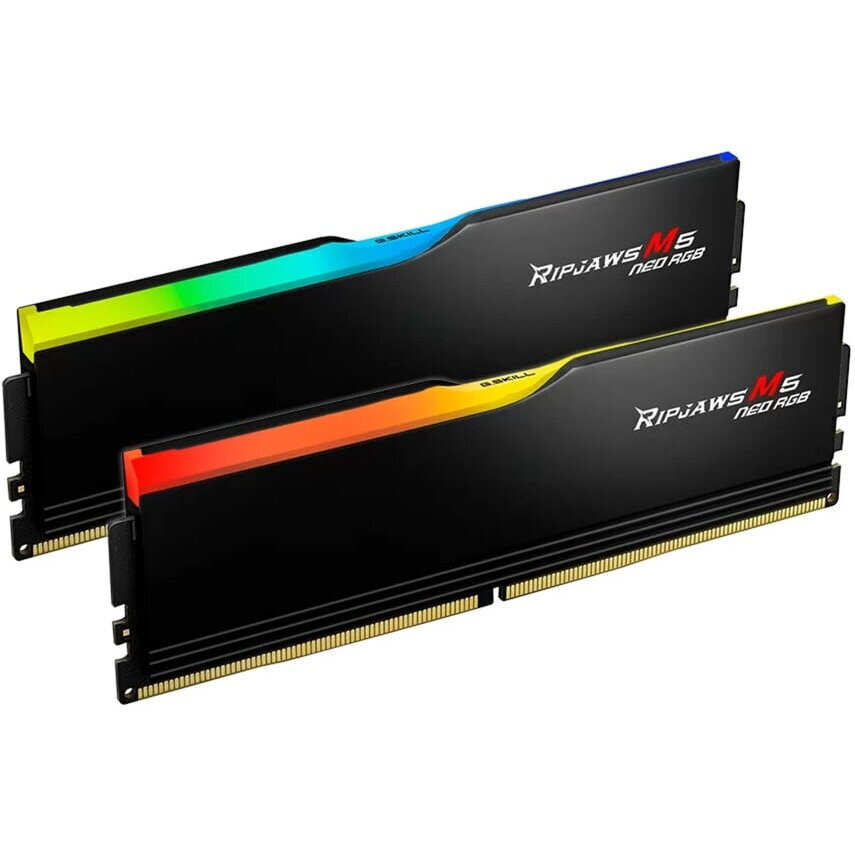 G.Skill Ripjaws M5 Neo RGB DDR5 64GB RAM με 2x32GB Modules και Ταχύτητα 6000 για Desktop Κωδικός F5-6000J3238G32GX2-RM5NRK
