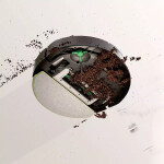iRobot Roomba 105 Combo AutoEmpty Σκούπα Ρομπότ με Χαρτογράφηση Laser Απορρόφηση 7000Pa Μαύρη