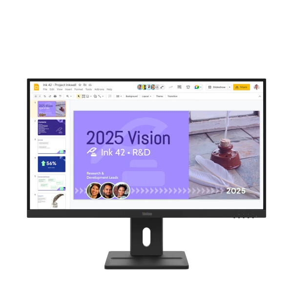 Lenovo ThinkVision E27q-40 IPS Monitor 27 QHD 2560x1440 με Χρόνο Απόκρισης 4ms GTG