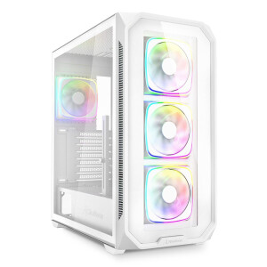 Sharkoon AK5G RGB Gaming Midi Tower Κουτί Υπολογιστή με Πλαϊνό Παράθυρο Λευκό