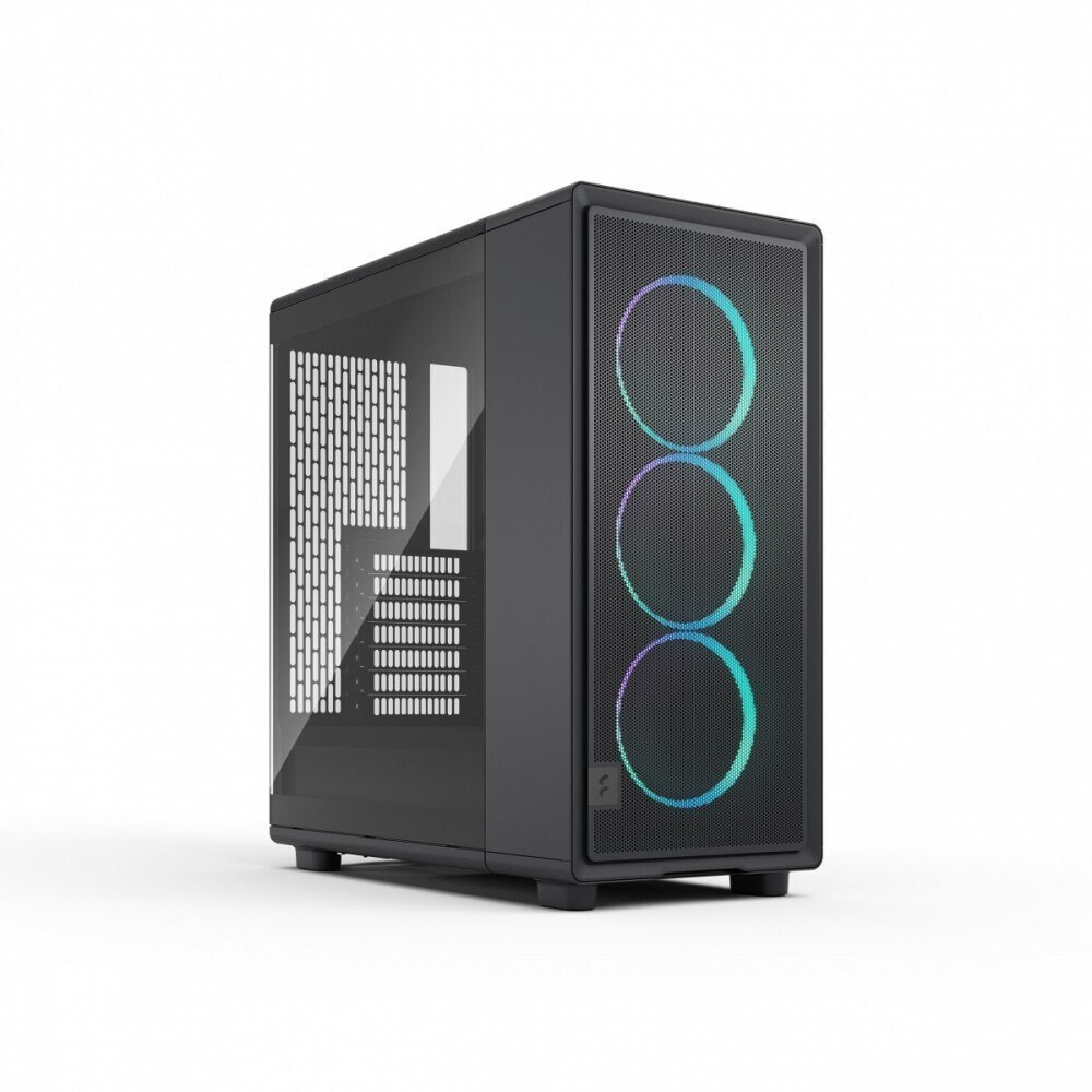Fractal Design Epoch Gaming Midi Tower Κουτί Υπολογιστή με Πλαϊνό Παράθυρο Black TG RGB Light