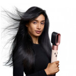 Dyson HS08 Airwrap i.d. Straight Wavy Ηλεκτρική Βούρτσα με Αέρα Περιστρεφόμενη Κεφαλή για Ίσιωμα και Μπούκλες 1300W Ceramic Pink/Rose Gold