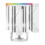 Deepcool AK620 Digital PRO Ψύκτρα Επεξεργαστή Διπλού Ανεμιστήρα για Socket AM4/AM5/1200/115x/1700 με ARGB Φωτισμό Λευκή