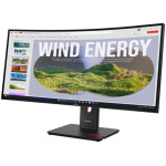 Lenovo T34WD-40 Ultrawide IPS Monitor 34 QHD 3440x1440 με Χρόνο Απόκρισης 6ms GTG