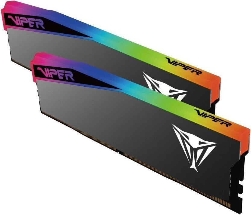 Patriot Viper RGB Elite 5 Ultra DDR5 32GB RAM με 2x16GB Modules και Ταχύτητα 6000 για Desktop Κωδικός VEUR532G6028K