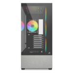 Sharkoon AK7 ARGB Gaming Midi Tower Κουτί Υπολογιστή με Πλαϊνό Παράθυρο Μαύρο