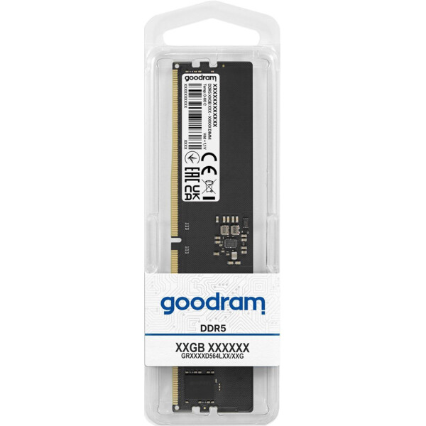 GoodRAM DDR5 με Module 1x8GB και Ταχύτητα 5600 για Desktop Κωδικός GR5600D564L46S/8G