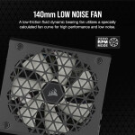 Corsair RM850x Shift 850W Μαύρο Τροφοδοτικό Υπολογιστή Full Modular Cybenetics Gold