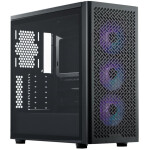CoolerMaster Elite 502 Gaming Midi Tower Κουτί Υπολογιστή με Πλαϊνό Παράθυρο Μαύρο