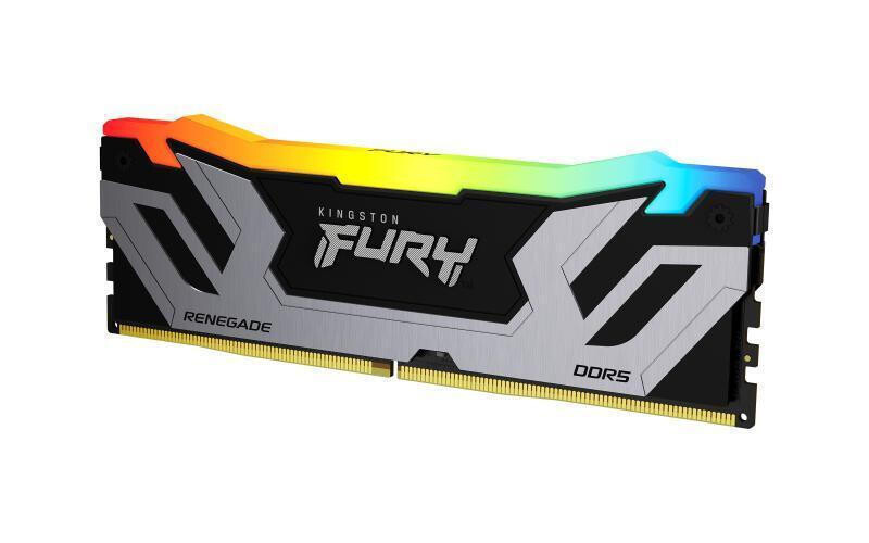 Kingston Fury Renegade RGB DDR5 με Module 1x24GB και Ταχύτητα 8400 για Desktop Κωδικός KF584CU40RSA-24