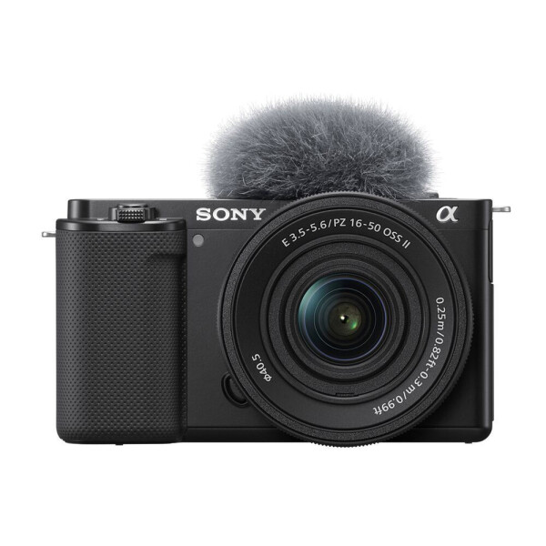 Sony ZV-E10 Mirrorless Φωτογραφική Μηχανή Kit E PZ 16-50mm F3.5-5.6 OSS II Μαύρη