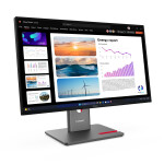 Lenovo ThinkVision P24Q-40 IPS Monitor 23.8 QHD 2560x1440 με Χρόνο Απόκρισης 6ms GTG