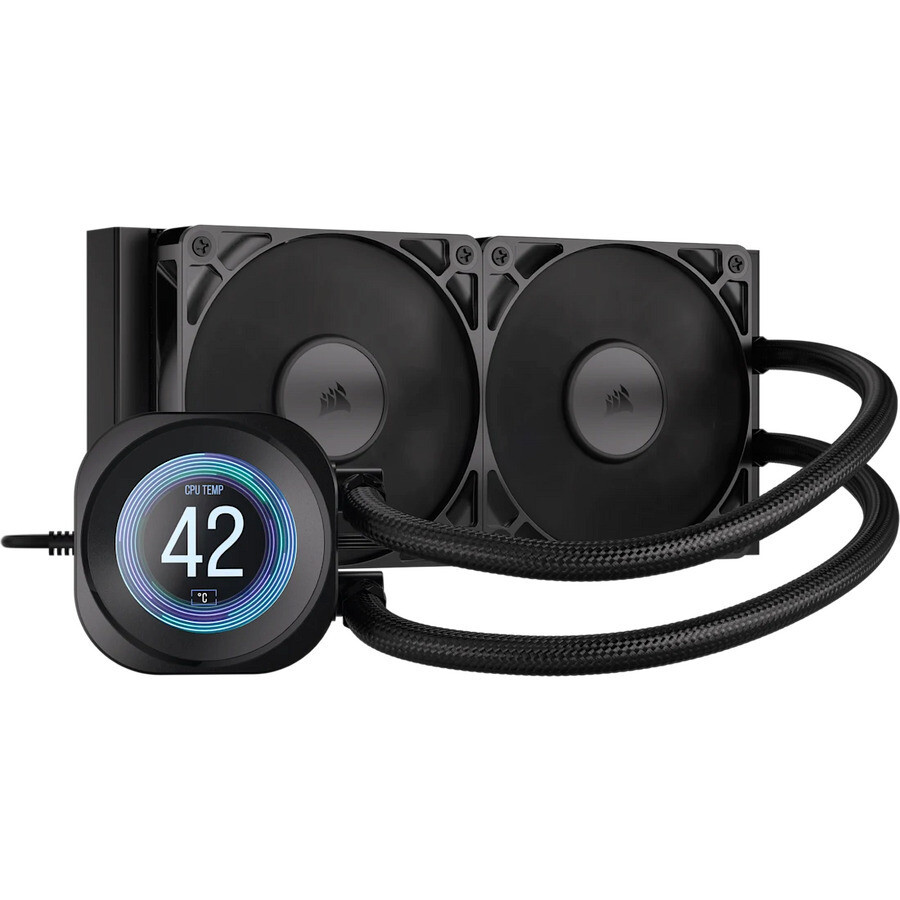 Corsair NAUTILUS 240 RS LCD Υδρόψυξη AIO CPU με 2 Ανεμιστήρες 120mm και ARGB Φωτισμό