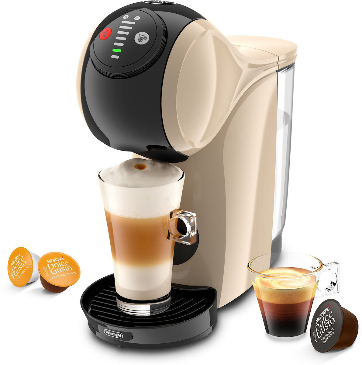 DeLonghi Genio S Καφετιέρα για Κάψουλες Dolce Gusto Πίεσης 15bar Μπεζ Κωδικός EDG226.BG