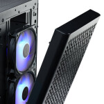 CoolerMaster Elite 502 Gaming Midi Tower Κουτί Υπολογιστή με Πλαϊνό Παράθυρο Μαύρο
