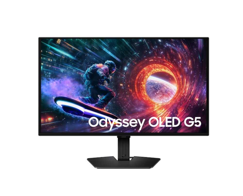 Samsung Odyssey G5 G50SF OLED HDR Monitor 27 QHD 2560x1440 144Hz με Χρόνο Απόκρισης 0.03ms GTG