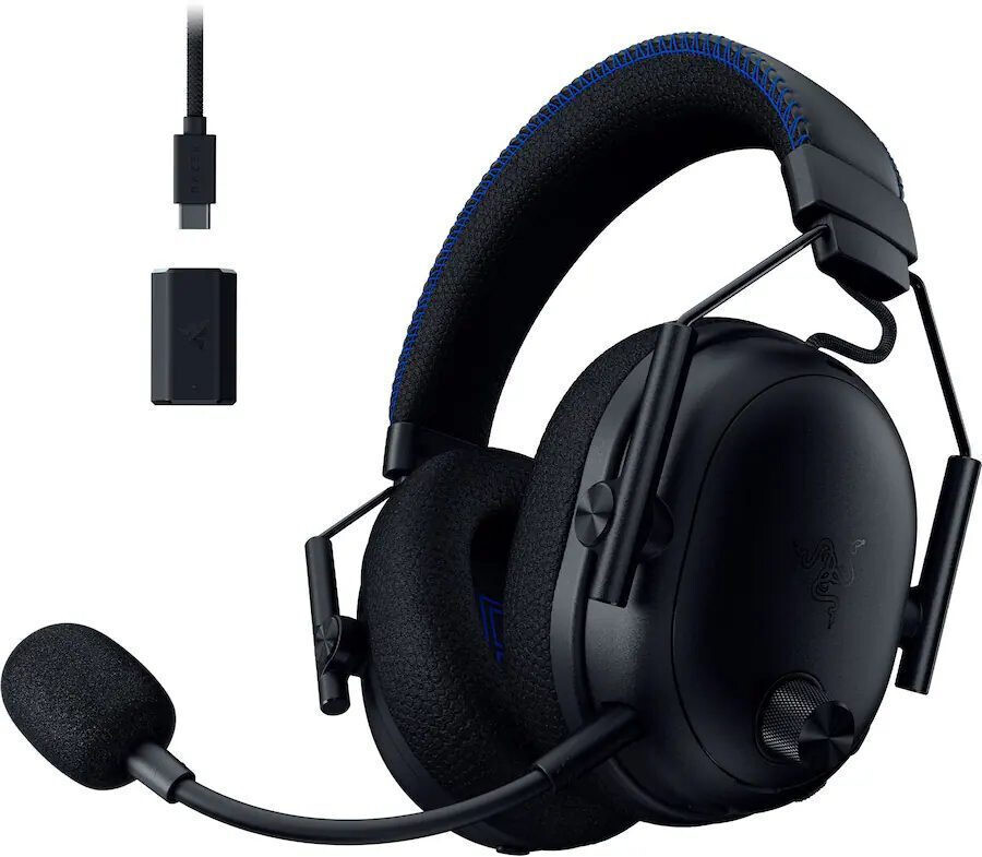 Razer BlackShark V3 Pro for PlayStation Ασύρματο Over Ear Gaming Headset με σύνδεση 3.5mm / Bluetooth / USB for PC / PS4 / PS5