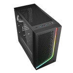 Sharkoon J1000 ARGB Mini Tower Κουτί Υπολογιστή με Πλαϊνό Παράθυρο Μαύρο