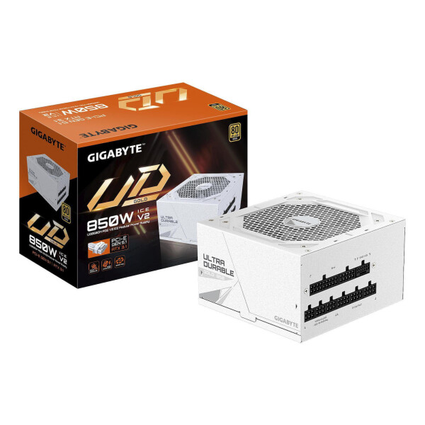 Gigabyte UD850GM PG5 V2 ICE 850W Μαύρο Τροφοδοτικό Υπολογιστή Full Modular 80 Plus Gold