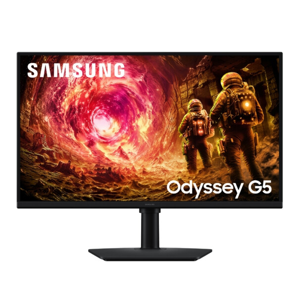 Samsung Odyssey G5 G50F IPS HDR Gaming Monitor 27 QHD 2560x1440 180Hz με Χρόνο Απόκρισης 1ms GTG