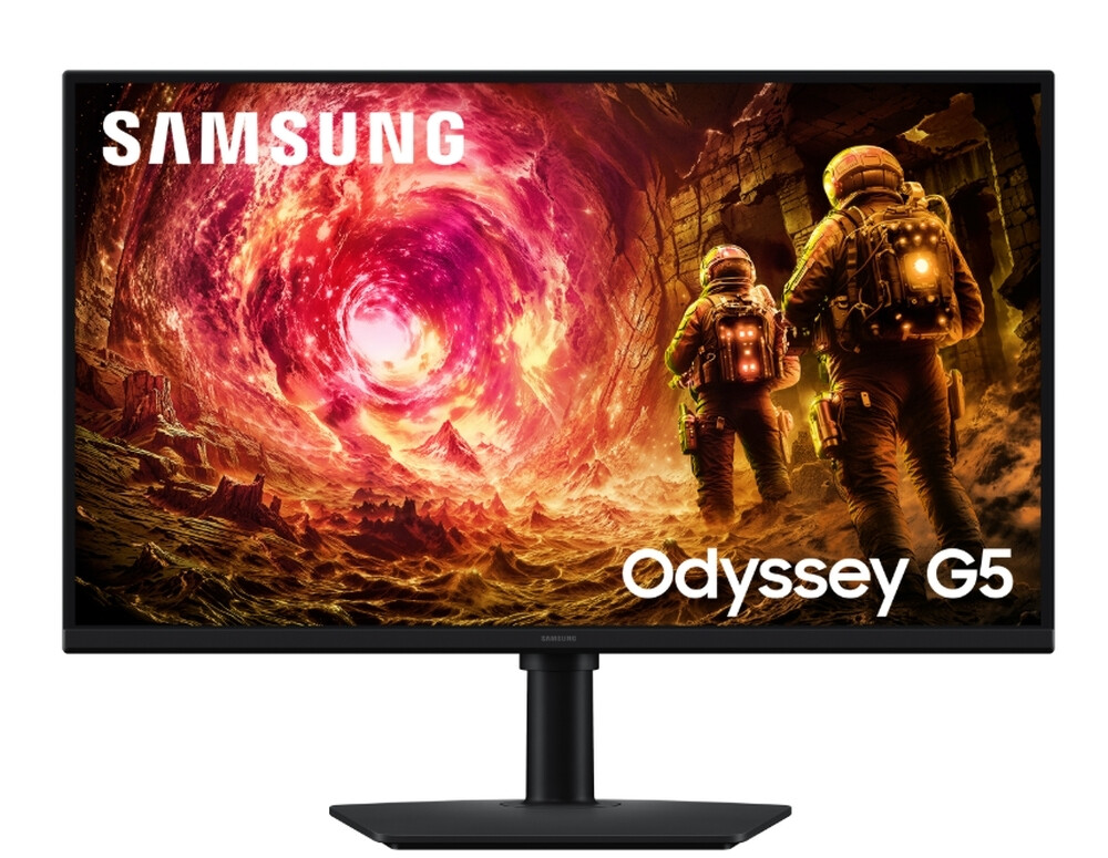 Samsung Odyssey G5 G50F IPS HDR Gaming Monitor 27 QHD 2560x1440 180Hz με Χρόνο Απόκρισης 1ms GTG