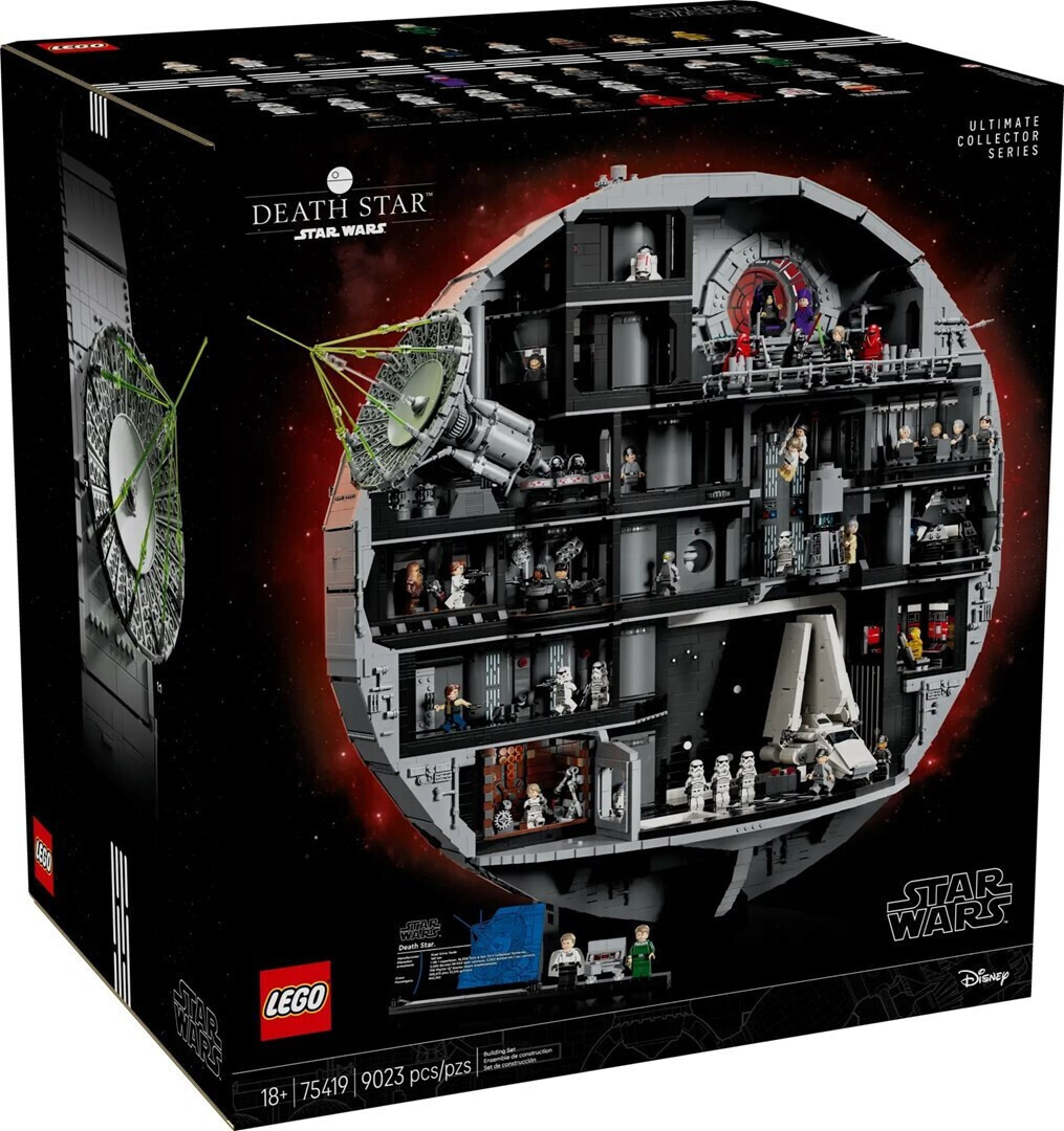 LEGO Star Wars Death Star Ultimate Collector Series για 18 Ετών 9023τμχ Κωδικός 75419