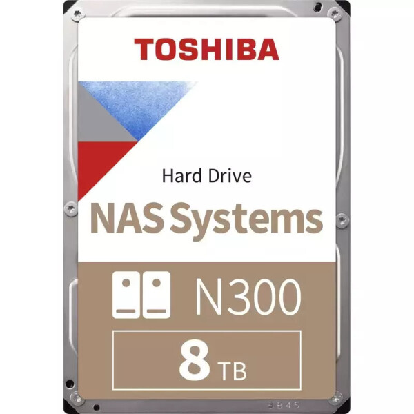 Toshiba N300 Bulk 8TB HDD Σκληρός Δίσκος 3.5 SATA III 7200rpm με 512MB Cache για NAS MN10ADA800S