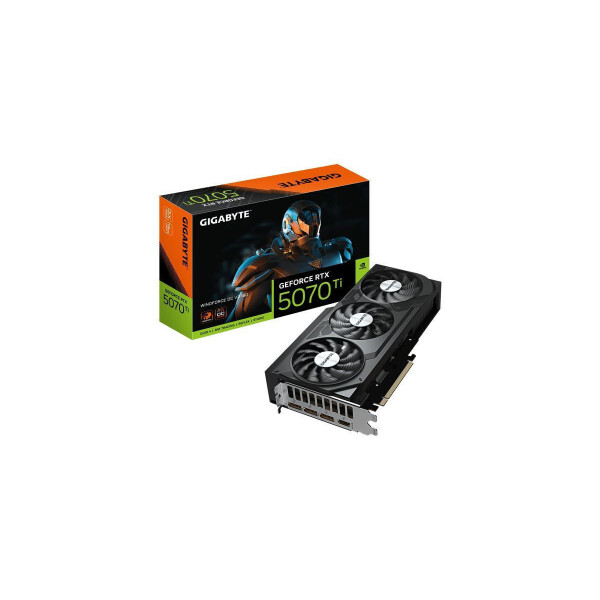 Gigabyte GeForce RTX 5070 Ti rev. 2.0 16GB GDDR7 Windforce OC Κάρτα Γραφικών Κωδικός GV-N507TWF3OCV2-16GD