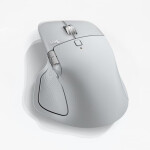 Logitech MX Master 4 for Mac Ασύρματο Εργονομικό Bluetooth Ποντίκι White Silver