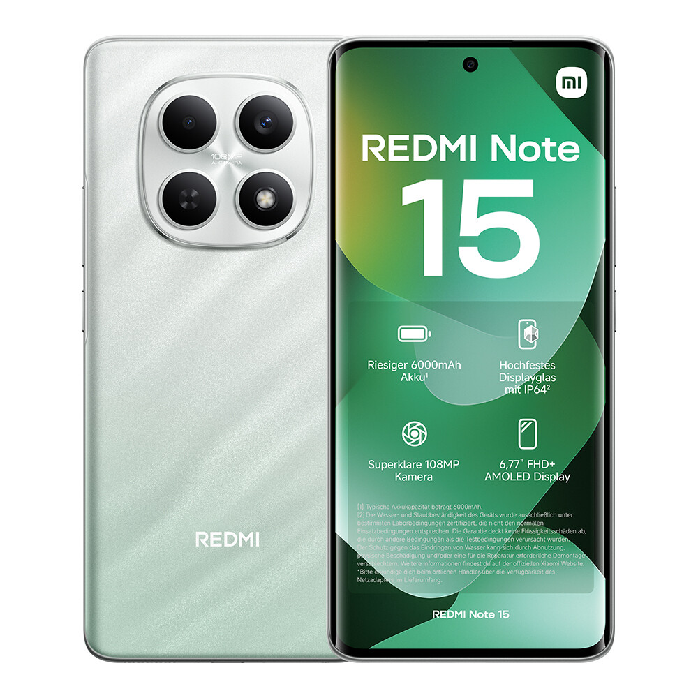 Xiaomi Redmi Note 15 4G Dual SIM 6/128GB Πράσινο