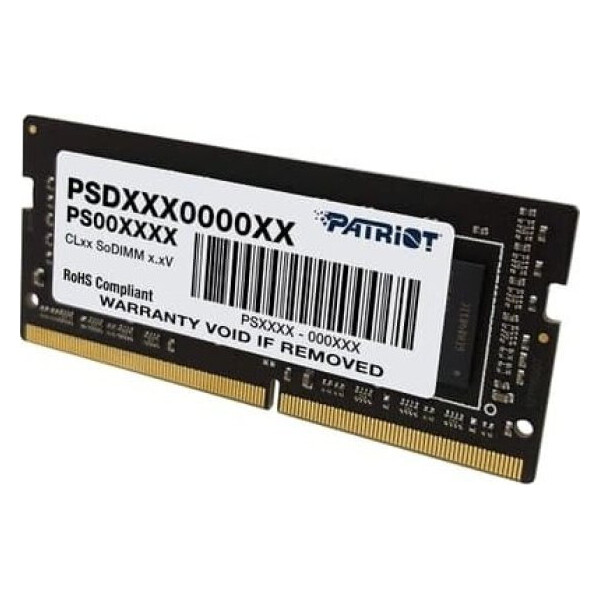 Patriot DDR4 με Module 1x8GB και Ταχύτητα 3200 για Laptop Κωδικός PSD48G320082S