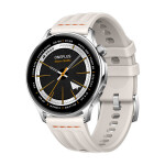 OnePlus Watch Lite Stainless Steel 45mm Αδιάβροχο με Παλμογράφο Ασημί