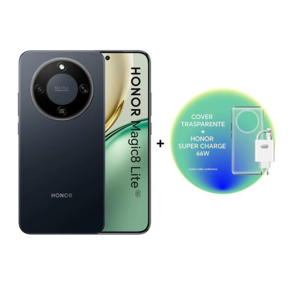 Honor Magic8 Lite 5G Dual SIM 8/512GB Black X7 Lite Bluetooth