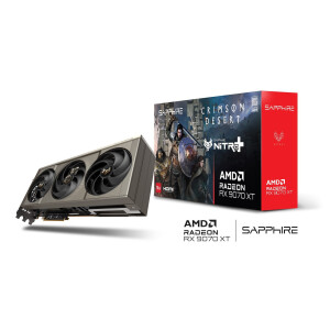 Sapphire Radeon RX 9070 XT 16GB GDDR6 NITRO OC Crimson Desert Edition Κάρτα Γραφικών Κωδικός 11348-10-20G