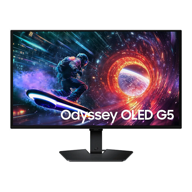 Samsung G5 G50SF QD-OLED HDR Gaming Monitor 26.7 QHD 2560x1440 180Hz με Χρόνο Απόκρισης 0.03ms GTG