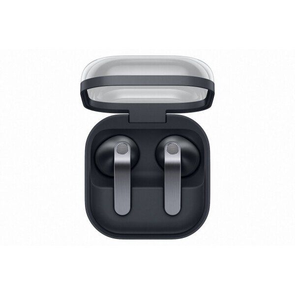 Samsung Galaxy Buds4 Bluetooth Handsfree Ακουστικά με Αντοχή στον Ιδρώτα και Θήκη Φόρτισης Μαύρα