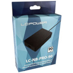 LC-Power Universal Φορτιστής Laptop 90W χωρίς Καλώδιο Τροφοδοσίας Κωδικός LC-NB-PRO-90