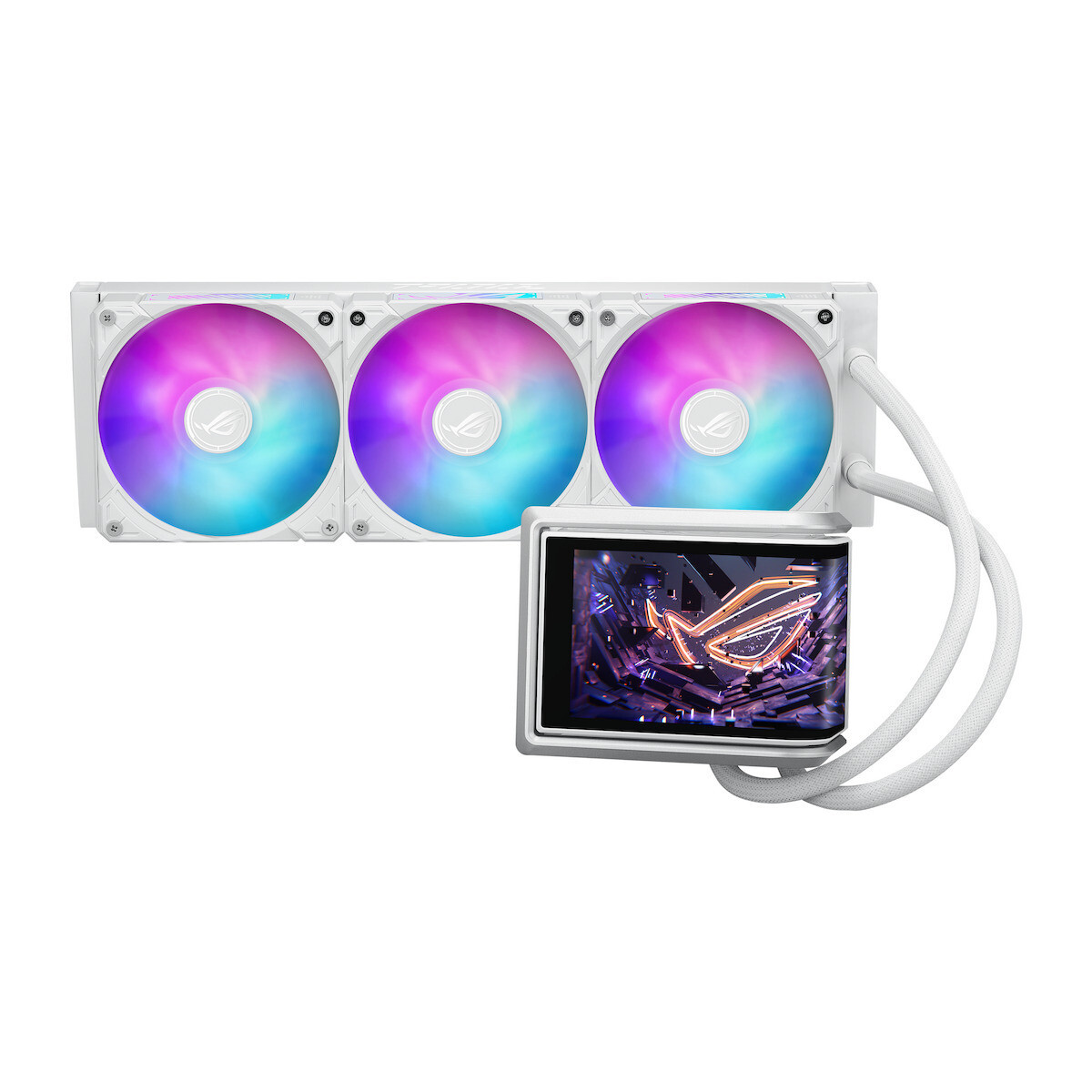 Asus ROG Ryuo IV 360 ARGB Υδρόψυξη AIO CPU με 3 Ανεμιστήρες 120mm Λευκή