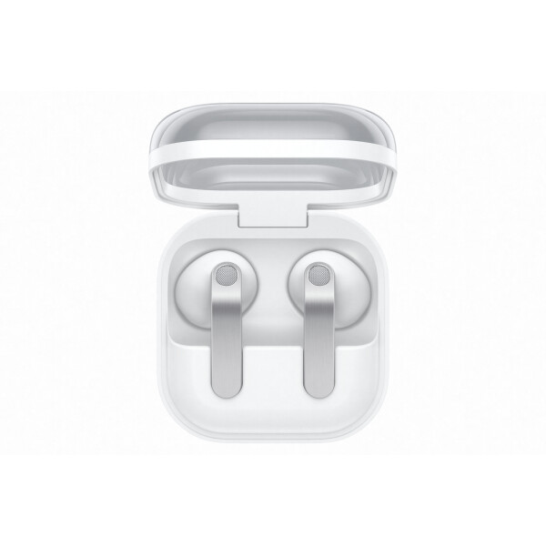 Samsung Galaxy Buds4 Bluetooth Handsfree Ακουστικά με Αντοχή στον Ιδρώτα και Θήκη Φόρτισης Λευκά