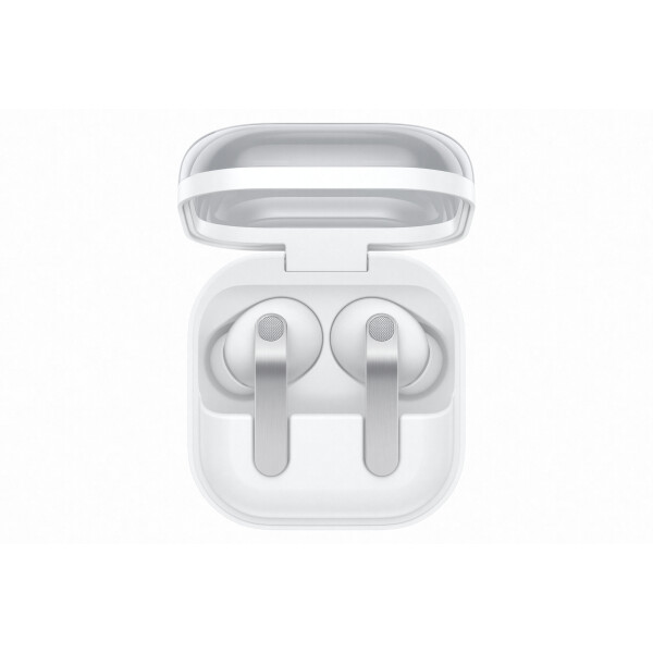 Samsung Galaxy Buds4 Pro Bluetooth Handsfree Ακουστικά με Αντοχή στον Ιδρώτα και Θήκη Φόρτισης Λευκά